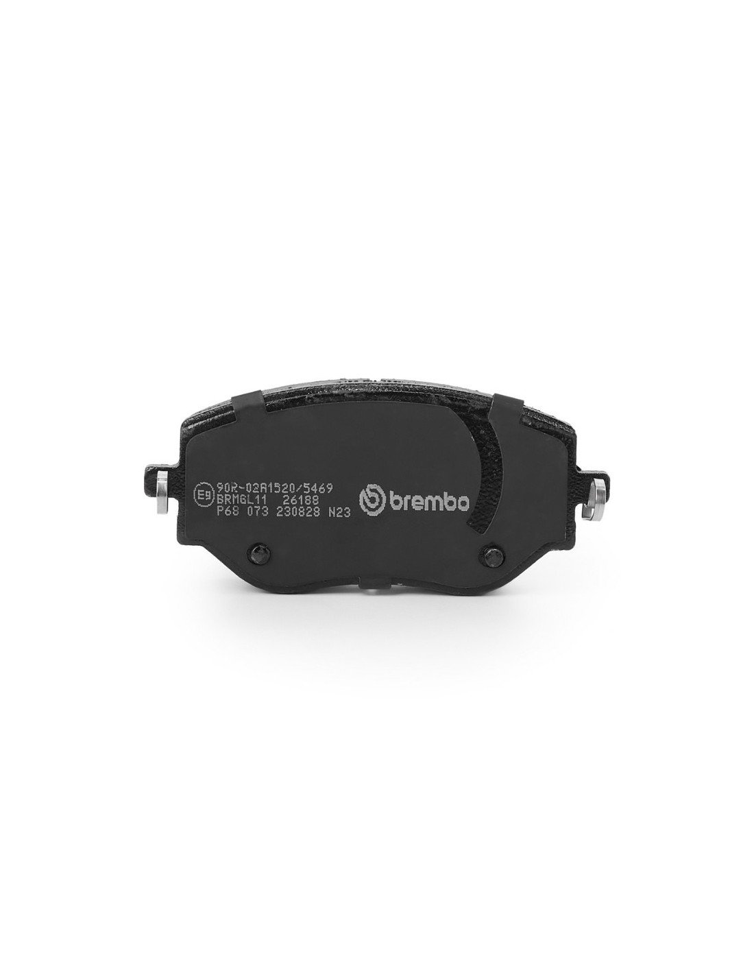 BREMBO - P68073 Juego Pastillas Freno Delanteras Renault Kardian