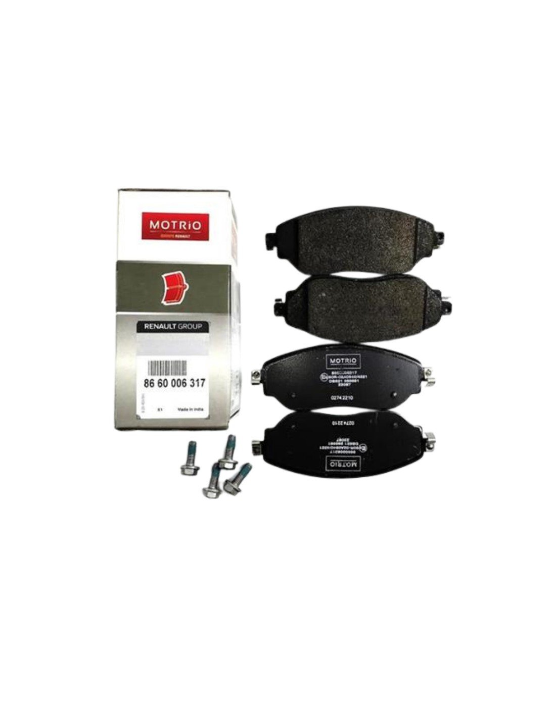 KIT PASTIL FRE DL NT MOTRIO 8660006317